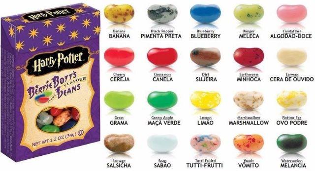 Feijõezinhos de todos os sabores  Saga Harry Potter