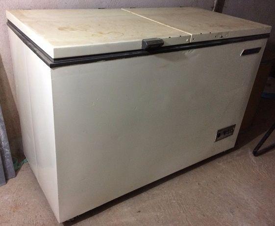 Freezer Metalfrio horizontal 2 portas - 400 litros - Usado