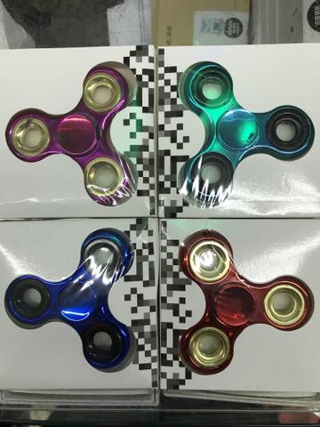 HAND SPINNER metálico e com led