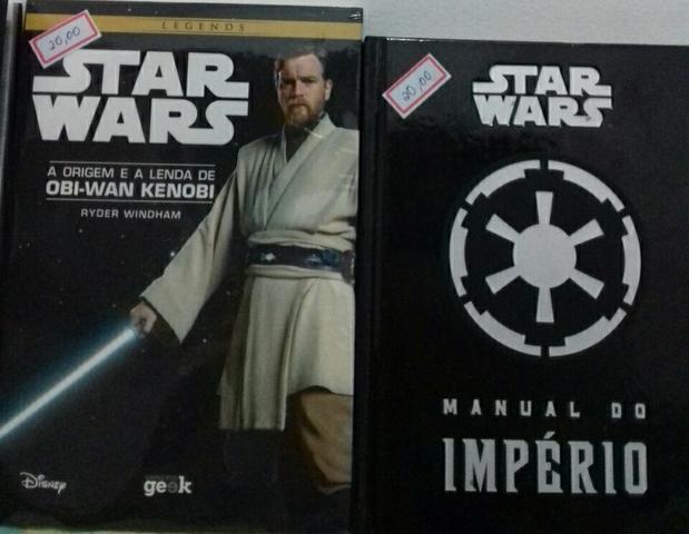 Livros coleção Star Wars