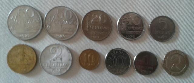 Lote de moedas raras