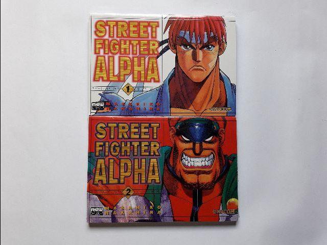 Mangá Street Fighter Alpha - Vol. 1 e 2 (Completo)
