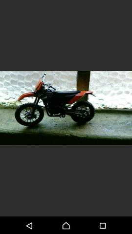 Mini moto ktm exc 450 de coleção.