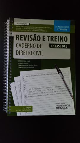 Revisão e treino - caderno de direito civil - sem uso