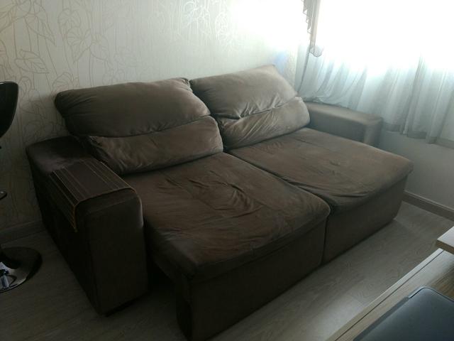 Sofa retratil e reclinado usado
