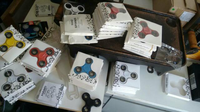 Spinner metal varias cores