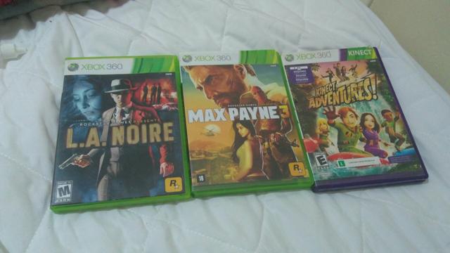 3 jogos Xbox 360