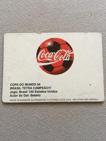 Card Copa Mundo  - Brasil Tetra Gol Bebeto