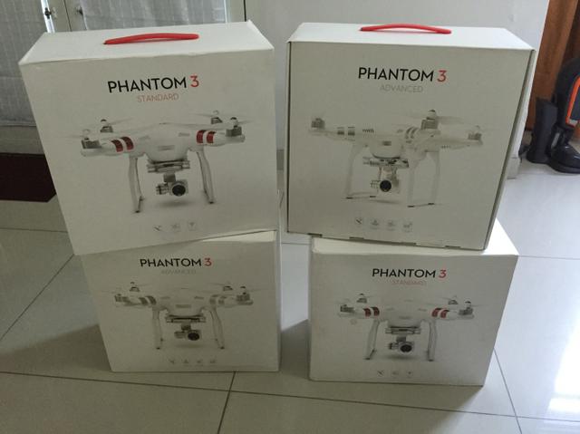 Drone DJI Phantom 3 - Novo - Pronta entrega