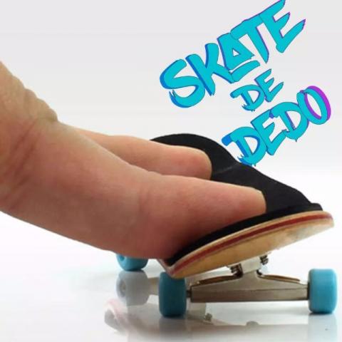 Fingerboard Skate De Dedo Madeira Rolamento