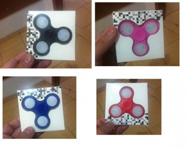 Hand Spinner com 3 leds