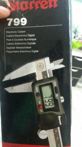 Paquimitro digital Starrett 99 / PROPOSTA