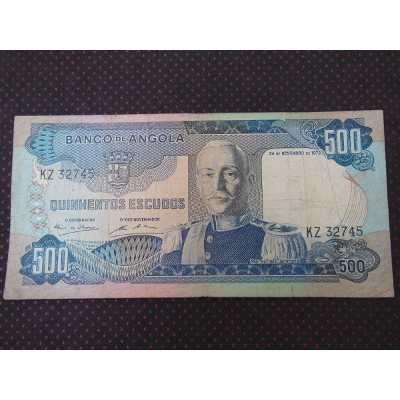  - Angola 500 Escudos  Mbc