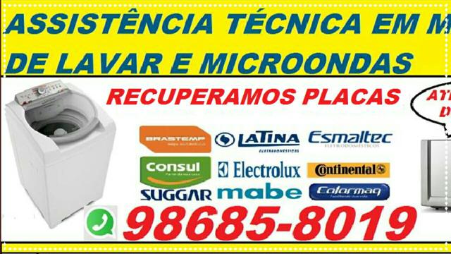 Assistência técnica lavadoras e microondas em domicílio