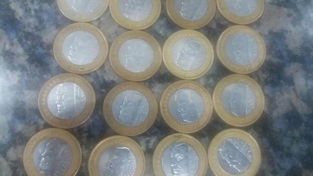 Cada moeda de 1 real do JK por R 10 reais