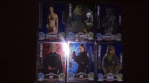 Cards Metalizados Star Wars Da Coleção Force Attax
