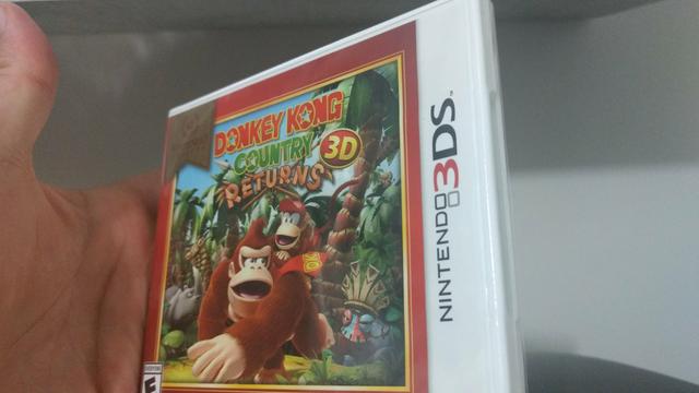 Donkey Kong country returns do 3ds lacrado