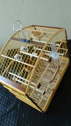 Gaiola nova de coleiro