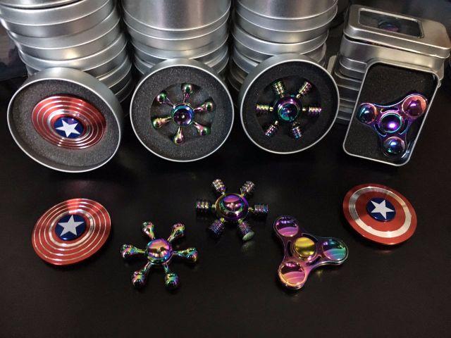 Hand Spinner Finger Alumínio Anti - Stress Promoção