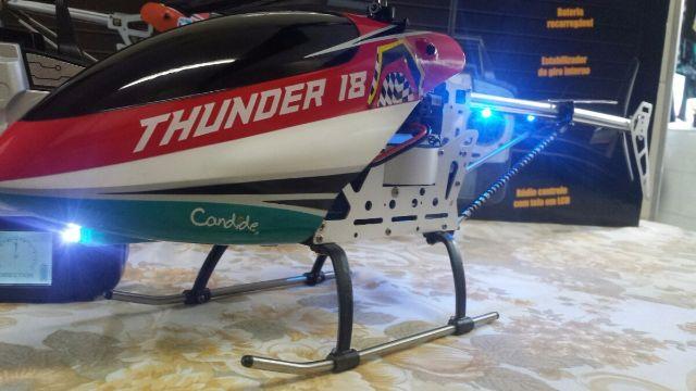 Helicóptero Thunder 18H semi novo