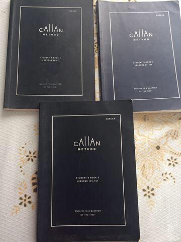 Livros 3, 4 e 5 do Callan Method