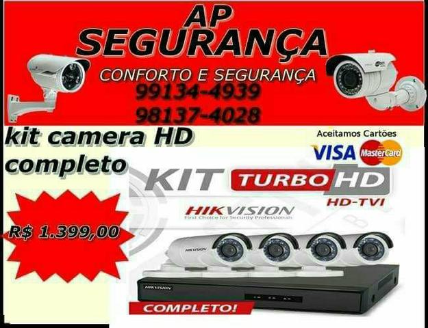 Promoção kit câmeras em hd
