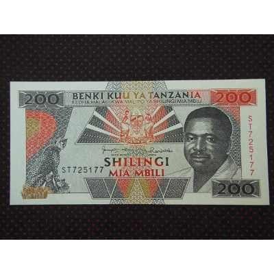  -Tanzânia 200 Shilling S/FE