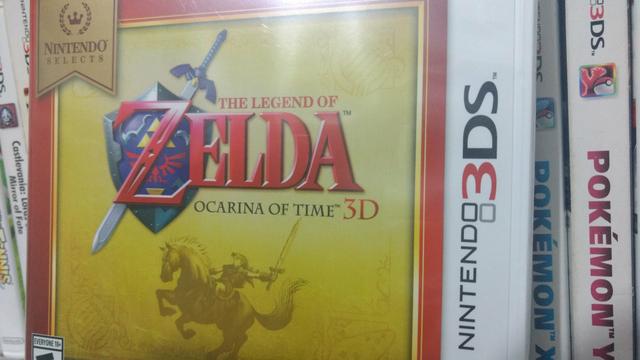 Zelda ocarina of time do 3DS novo lacrado