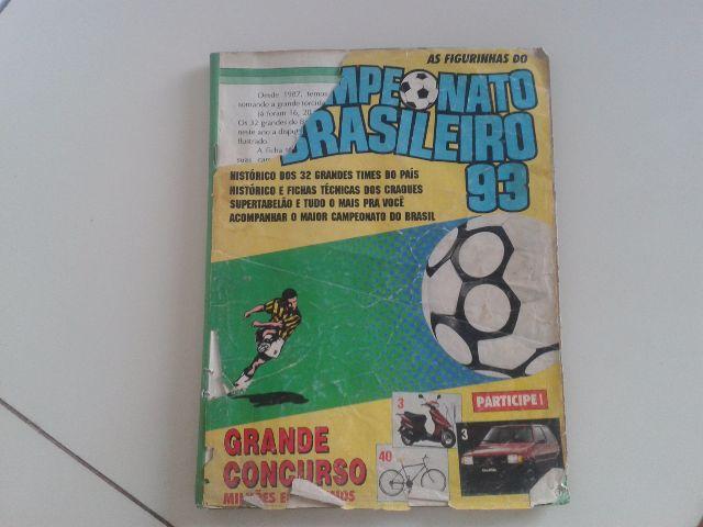Álbum Livro Ilustrado de Futebol - Campeonato Brasileiro 93