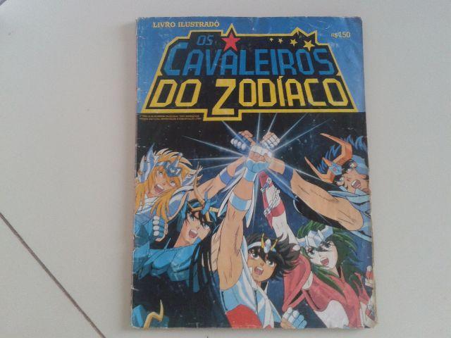 Álbum Livro Ilustrado dos Cavaleiros do Zodíaco (CDZ) -
