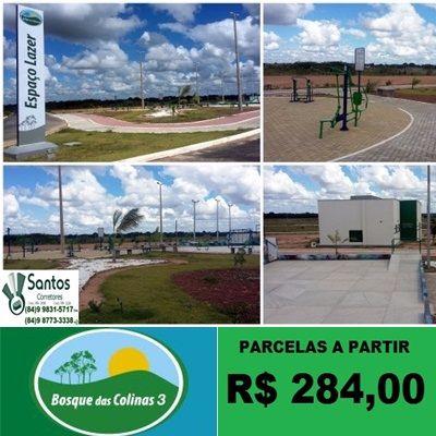A partir de  a Parcela no Bosque das colinas