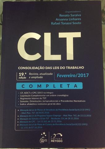 CLT 19ª ed. Renato Saraiva, Aryanna Linhares e Rafael