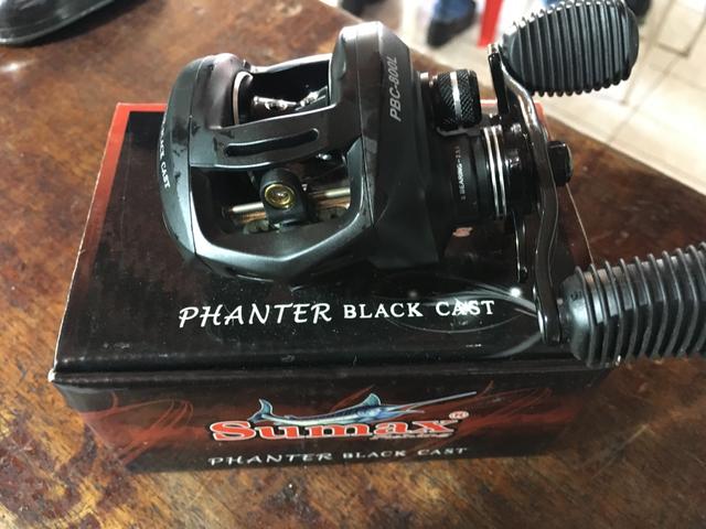 Carretilha Phanter Black Cast sumax