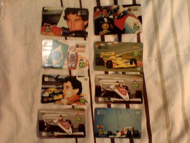 Cartões Telefônicos "Ayrton Senna"