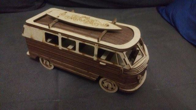 Combi artesanal em MDF