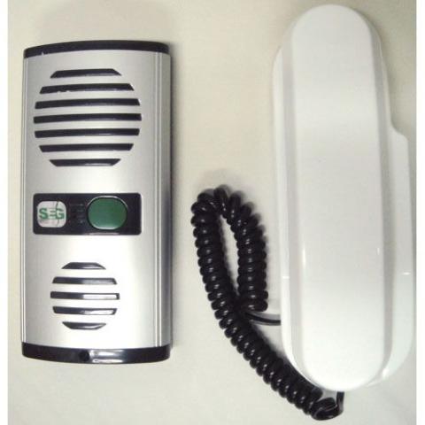 Fechadura Eletronica com interfone de 1 digito e monofone