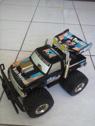 Linda pick-up de radio controle (Jumbo wheels)