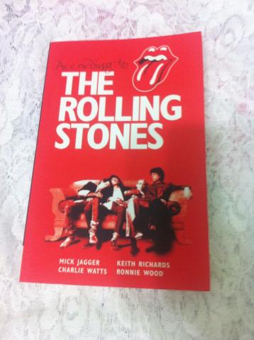 Livro According to the Rolling Stones