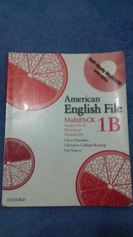 Livro American English File 1B + CD Rom