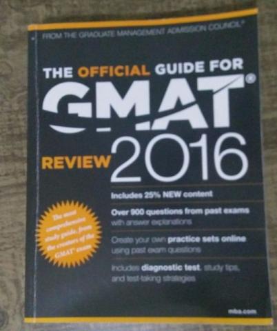 Livro GMAT Official Guide 