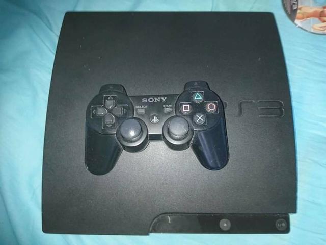 Ps3 slim 160gb com controle