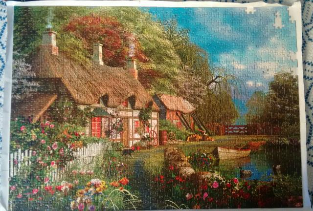 Quebra-cabeça montado