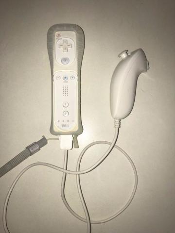 Remote Motion Plus Inside + Nunchuck Originais Wii Ou Wii U