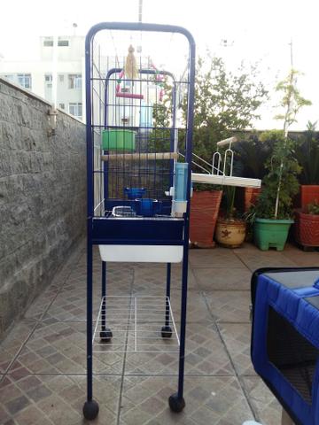 Viveiro para pássaros.