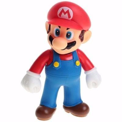 Boneco Super Mario Nintendo Pvc Colecionável
