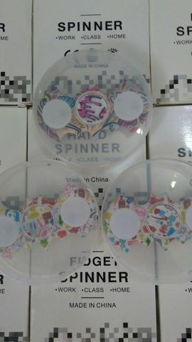 Hand Spinner Batman Com LED