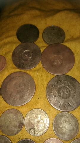 Lote moedas de cobre(Brasil)