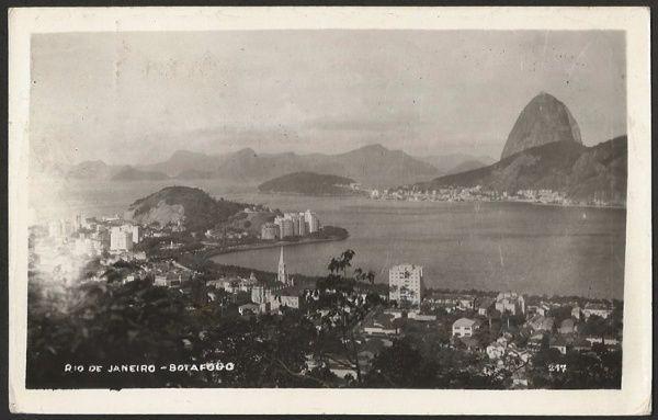 Rio de Janeiro - Botafogo - Cartão Postal antigo original
