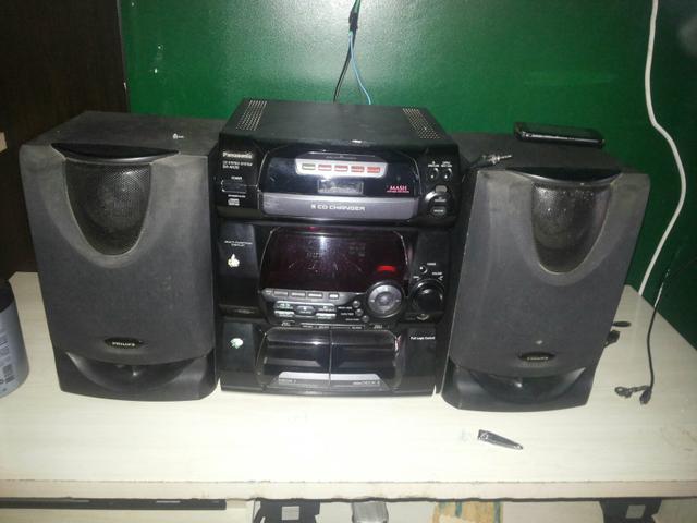 Som em otimo estado panasonic