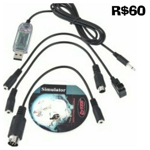 (aeromodelo) cabo para simulador